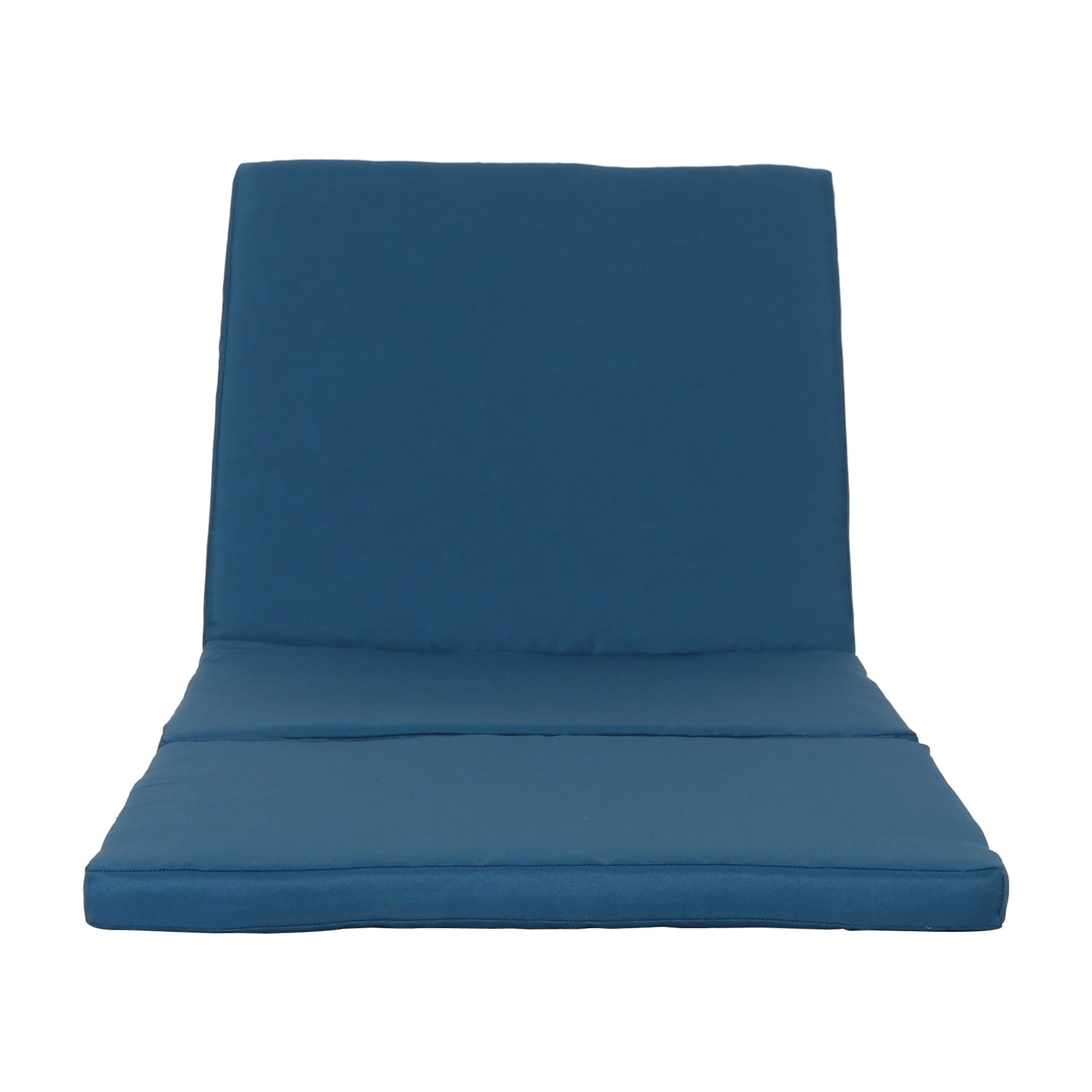 Outdoor Chaise Lounge Replacement Cushion, Soft Rest Pad for Patio Garden, Blue