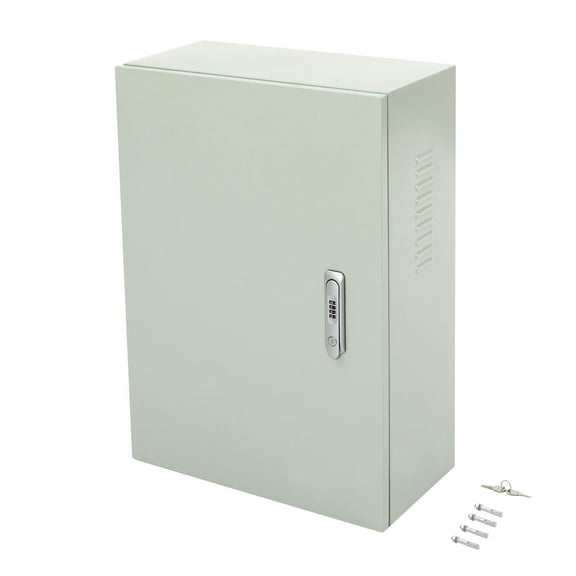 Outdoor Charger Station Box for Tesla Gen 3 & Most EV Charger, Wall EV Charger Protective Box, Combination and Key Lock, Rainproof Snowproof Dustproof