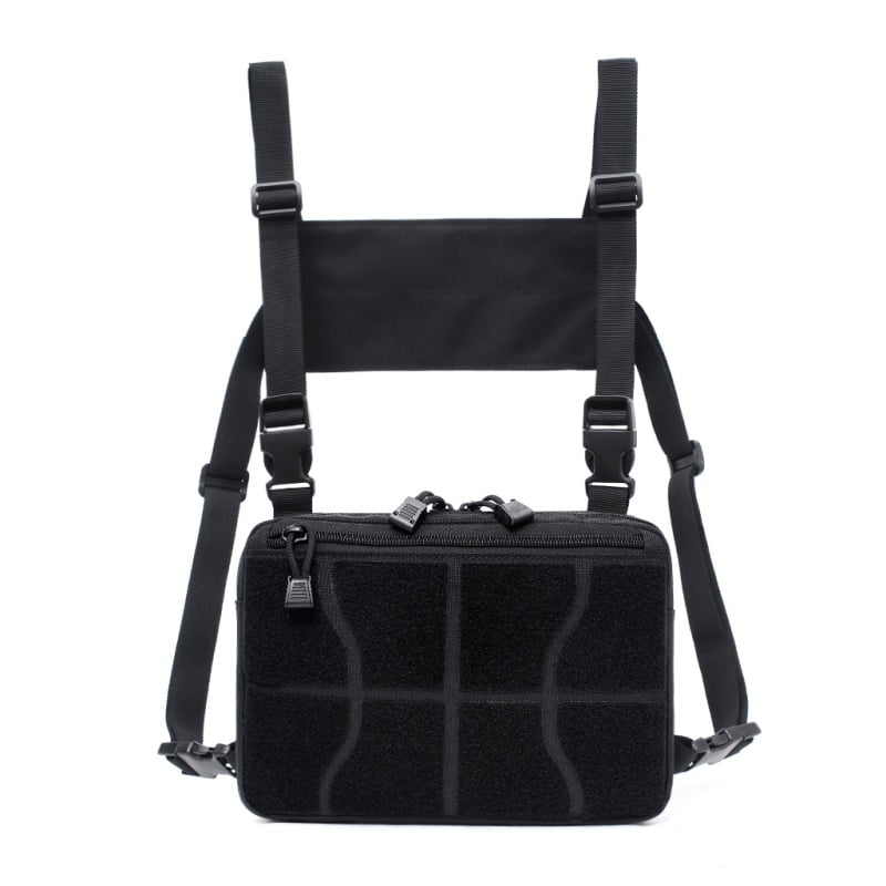 Outdoor Chest Bag Adjustable Chest Rig Shoulder Bag Waist Packs