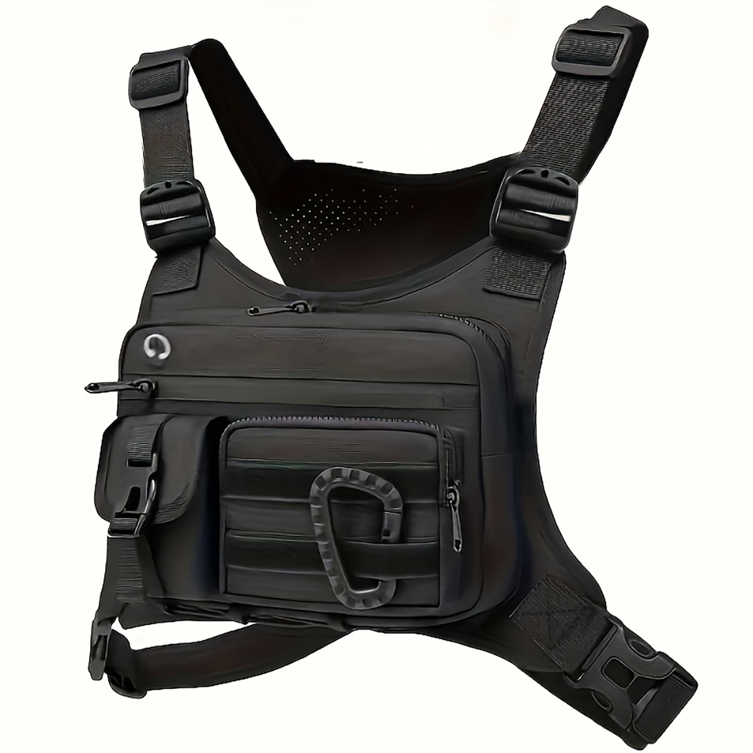 Chest Bag for Men,Running Pack Vest for Workouts,Water Resistant Sports Chest Pack For Running