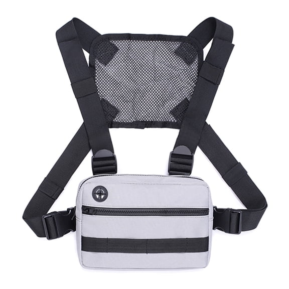 Outdoor Chest Pack Hiking Chest Bag with Multiple Pockets Light Weight Running Backpacks For Camping Cycling