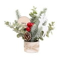 thumbnail image 1 of Outdoor Christmas Decor Table Top Christmas Tree Artificial Christmas Tree Desktop Tree Christmas Decorations Christmas Tree Display Small Christmas Tree, 1 of 7