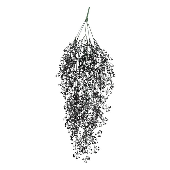 Outdoor Christmas Garland Hwkond Simulation Green Plant Rattan Artificial Flower Wall Hanging Home Decoration Plant Up to 60% Off