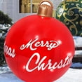 thumbnail image 1 of Outdoor Christmas Inflatable Decorated Ball Made of PVC,23.6 Inch Giant Merry Christmas Inflatable Balloon with Pump Outdoor Decorations Holiday Inflatables Balls Decoration, 1 of 13