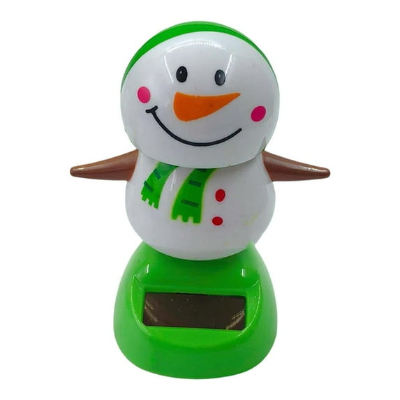 Outdoor Christmas Joy Solar Powered Dancing Father Christmas Santa Claus Ornament, Solar Dancing Santa Claus Ornament Christmas Decoration Toy Light Up Christmas Decor Holiday Decor M9D0