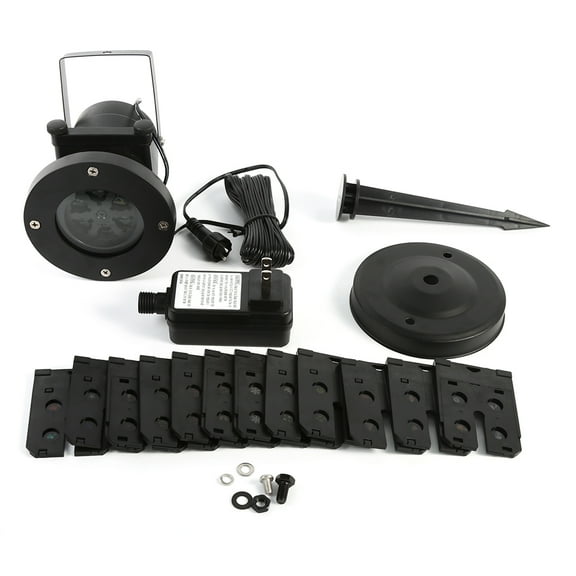 Outdoor Christmas & Wedding Party Projector, USA LED Snowflake Laser Landscape Light