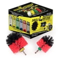 thumbnail image 1 of Drillbrush Outdoor Cleaning Supplies - Garden and Statue Cleaning Brush Set - Patio and Deck Scrubbing Tools - Stone Stain Removing Tool - Brick Brush, 1 of 7