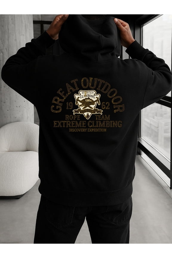 Outdoor Climber Hoodie hoodies Camping men funny hoodies black Spring Summer Outdoor & Home Wear aesthetic winter casual high quality autumn funny beer guys Vintage Unisex hoodie