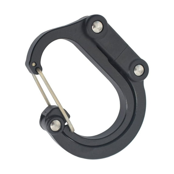 Outdoor Climbing Multifunctional Carabiner Aluminum Alloy D Type Hanging Buckle, Usupdd 2025 Outdoor Climbing Multifunctional Carabiner Aluminum