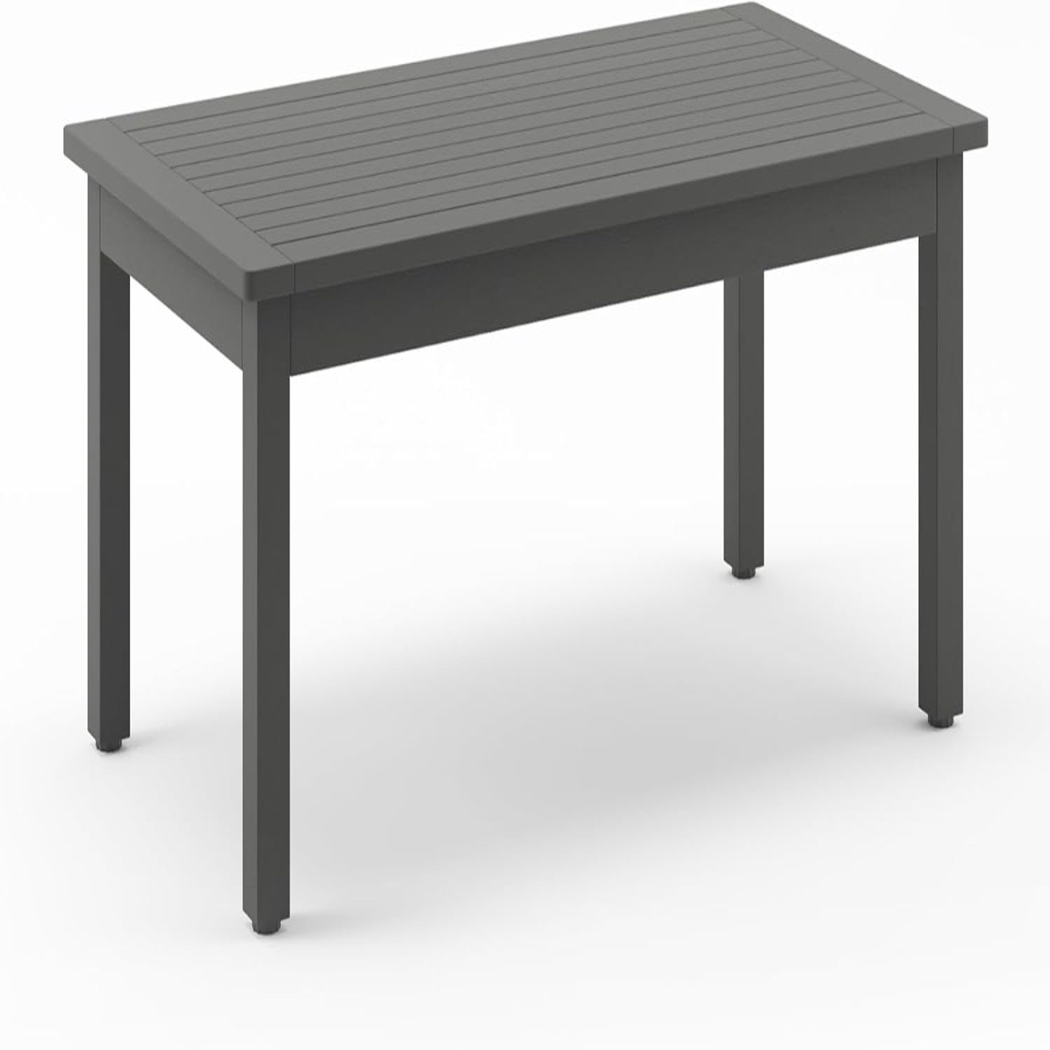 Outdoor Coffee Table HDPS Patio Coffee Tables for Outside Rectangle ...