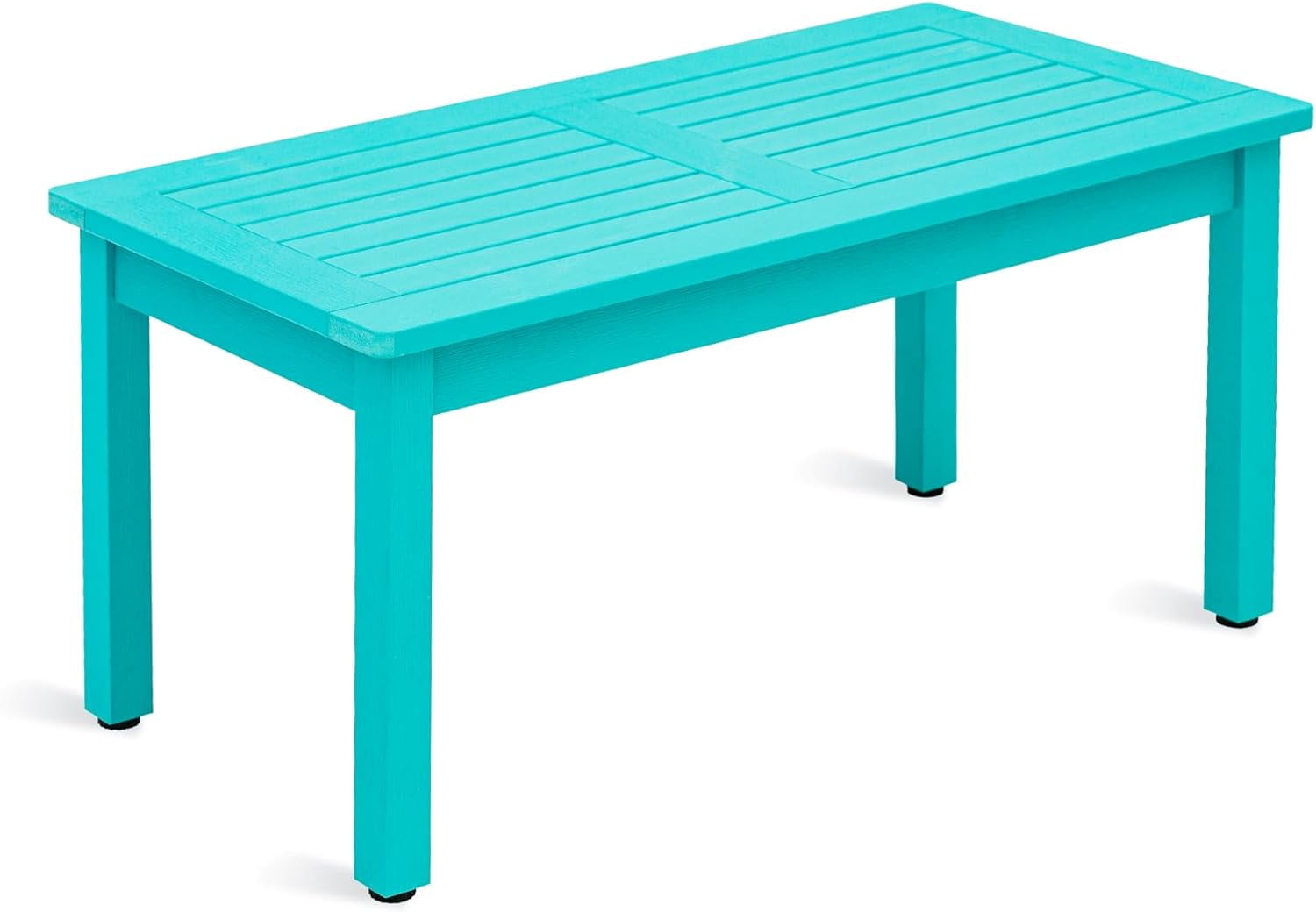 Outdoor Coffee Table Rectangle HDPS Patio Coffee Tables for Outside All ...