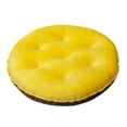 thumbnail image 1 of Outdoor Color Matching Round Crystal Velvet Cushion Seat Cushion Student Stool Butt Cushion Office Chair Cushion Car Seat Cushion, 1 of 1
