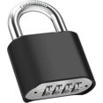 Outdoor Combination Padlock, [Design of Hidden Password] Weatherproof ...