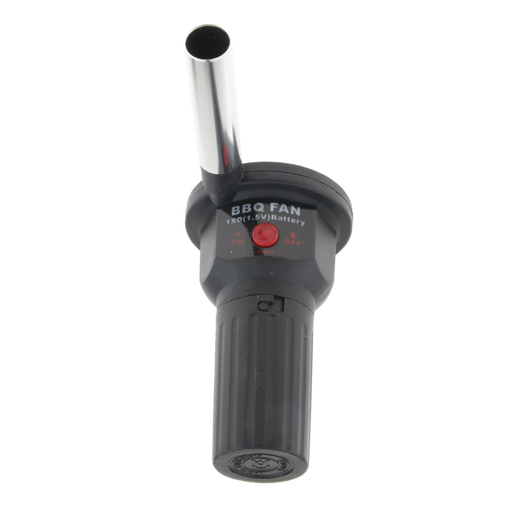Outdoor Cooking BBQ Blower For Barbecue Fire Bellows Battery Powered