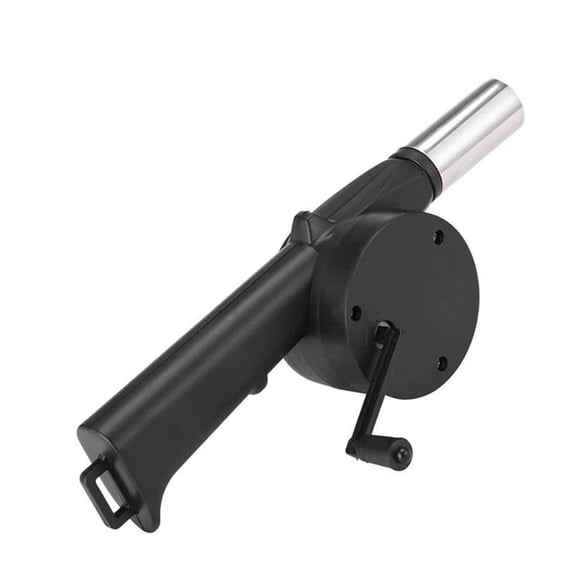 Outdoor Cooking BBQ Fan Air Blower - Mini Hand Crank Fan, Metal Materials, Energy - saving, Portable, for Barbecue