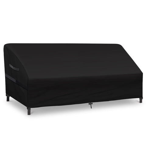 Outdoor Couch Cover Waterproof, NASUM Outdoor Patio Furniture Covers, 420D Oxford Cloth Patio 3-Seater Sofa Cover, 79"W x 37"D x 35"H