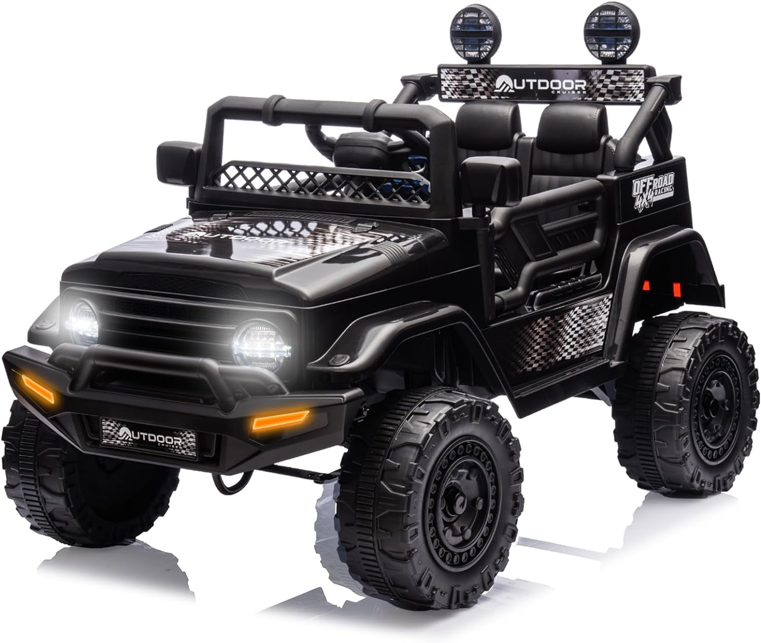 Black 12V Ride-On SUV with Remote Control