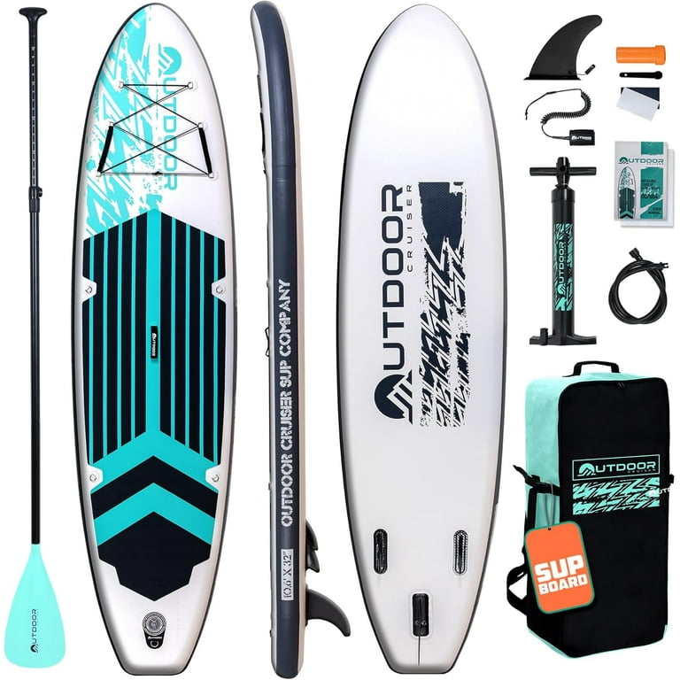 Outdoor Crusier Inflatable Stand Up Paddle Board, Ultra Portable