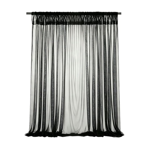 Outdoor Curtains Mesh Screen Lightweight Privacy Bug Netting for Patio Porch Balcony Pergola Terrace