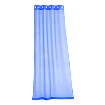 Outdoor Curtains for Patio - Blackout Waterproof Outside Curtains for Porch Pergola Pavilion Gazebo & Drapes Privacy Protect, 1 Panel, 52 inches Wide x 84 inches Long, Blue