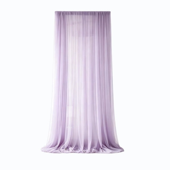 Outdoor Curtains for Patio, Gazebo & Porch, Light Filtering Sheer Mesh Curtain Panel with Rod Pocket, Weather Resistant Polyester Drape for Indoor Window Backyard, Sun Shade Privacy Curtain