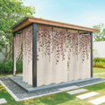 thumbnail image 1 of Outdoor Curtains for Patio Waterproof, Brown Eucalyptus Leaves Outdoor Privacy Panels Grommet, Spring Leaves Plants Country Beige Blackout Outside Curtains for Porch/Cabana 54"x95", 1 Panel, 1 of 8