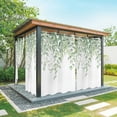 thumbnail image 1 of Outdoor Curtains for Patio Waterproof, Eucalyptus Leaves Outdoor Privacy Panels Grommet, Green Summer Botanical Weeping Blackout Outside Curtains for Porch/Cabana/Pergola/Gazebo 54"x108", 1 Panel, 1 of 8