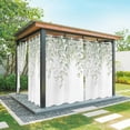 thumbnail image 1 of Outdoor Curtains for Patio Waterproof, Eucalyptus Leaves Outdoor Privacy Panels Grommet, Summer Country Leaves Natural Plants Blackout Outside Curtains for Porch/Cabana 54"x108", 2 Panels, 1 of 8