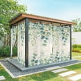 thumbnail image 1 of Outdoor Curtains for Patio Waterproof, Green Outdoor Privacy Panels Grommet, Eucalyptus Leaves Blackout Outside Curtains for Porch/Cabana/Pergola/Gazebo 54"x84", 2 Panels, 1 of 8