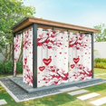thumbnail image 1 of Outdoor Curtains for Patio Waterproof, Red Valentines Day Outdoor Privacy Panels Grommet, Red Love Heart Tree Blackout Outside Curtains for Porch/Cabana/Pergola/Gazebo 54"x95", 1 Panel, 1 of 8
