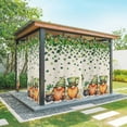 thumbnail image 1 of Outdoor Curtains for Patio Waterproof, St. Patrick's Day Outdoor Privacy Panels Grommet, Green Lucky Shamrocks Harp Beer Retro Rustic Blackout Outside Curtains for Porch/Cabana 54"x95", 1 Panel, 1 of 8