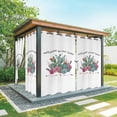 thumbnail image 1 of Outdoor Curtains for Patio Waterproof, Tropical Plants Outdoor Privacy Panels Grommet, Country Summer Botanical Cactus Plants Blackout Outside Curtains for Porch/Cabana 54"x84", 1 Panel, 1 of 8