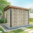 thumbnail image 1 of Outdoor Curtains for Patio Waterproof, Vintage Flowers Outdoor Privacy Panels Grommet, Spring Yellow Floral Country Leaves Blue Birds Blackout Outside Curtains for Porch/Cabana 54"x108", 1 Panel, 1 of 8