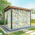 thumbnail image 1 of Outdoor Curtains for Patio Waterproof, Watercolor Forest Colorful Outdoor Privacy Panels Grommet, Abstract Art Modern Trees Blackout Outside Curtains for Porch/Cabana/Pergola/Gazebo 54"x95", 2 Panels, 1 of 8
