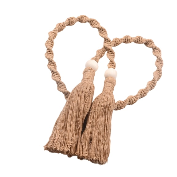 Outdoor Curtains Tiebacks Rope Curtain Holders Curtains Holdbacks,Farmhouses Ropes Curtain Tie Back for Drapery Patios