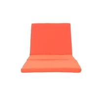 Outdoor Cushion In Orange - Water And Fade , Rectangular Waterproof Fabric Resistance