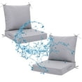 thumbnail image 1 of XXLYY Outdoor Cushions for Patio Furniture, Waterproof Deep Seat Cushions Set , 24*24 In Outdoor Chair Replacement Cushions with Removable Cover for Chair Sofa Couch, 1 of 7