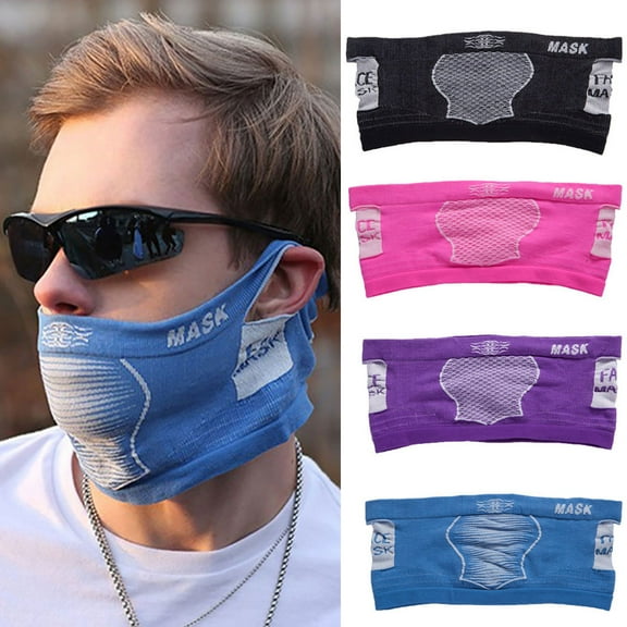 Outdoor Cycling Dustproof Anti Haze Windproof Warm Neck Scarf Face Mouth Mask