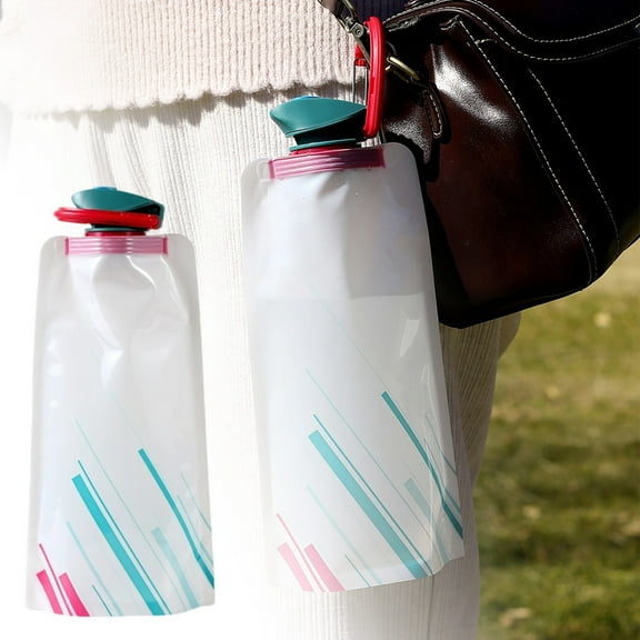 Outdoor Cycling Hydration Bladder Foldable Portable Water Reservoir for Camping Hiking and Sports Activities with Easy Carry Design