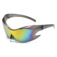 thumbnail image 1 of Outdoor Cycling Sunglasses PC Lens Lightweight Special Shaped Mirror For Sports And Recreation For Active Ride, 1 of 3