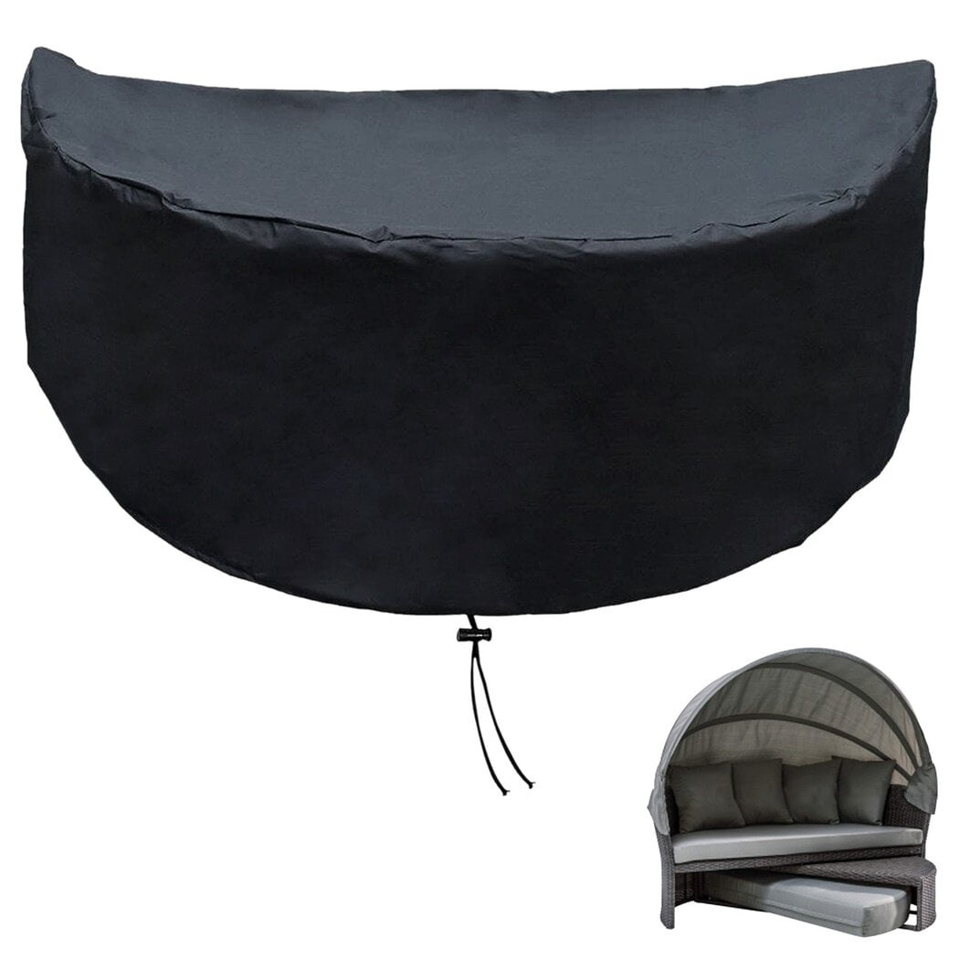 Outdoor Daybed Cover Waterproof Oxford Patio Sofa Cover Garden Furniture Cover