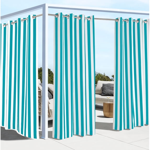 Outdoor Decor Coastal Stripe