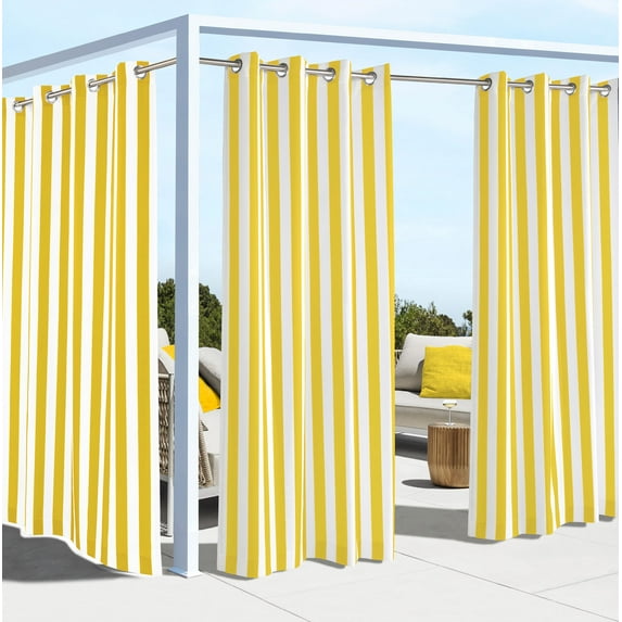Outdoor Decor Coastal Stripe