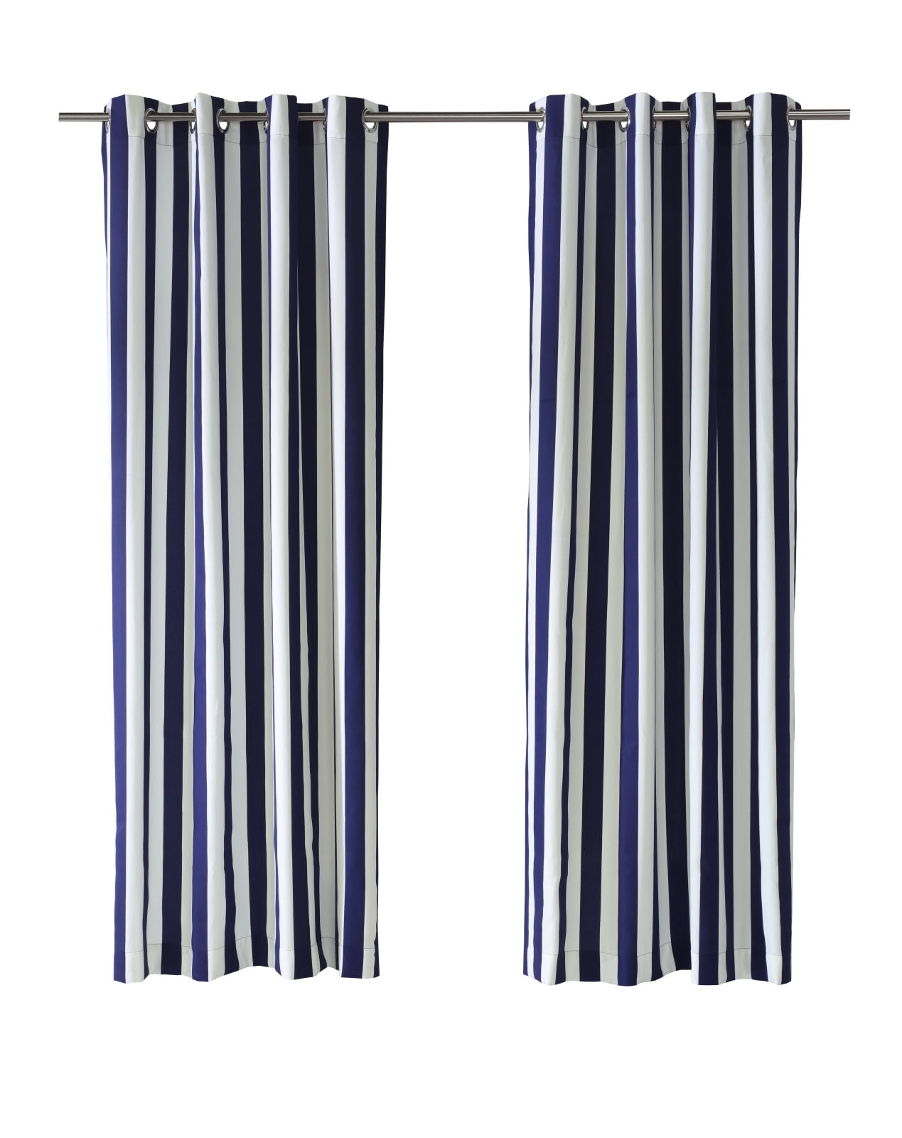 Outdoor Decor Costal Stripe Grommet Panel