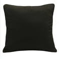 thumbnail image 1 of Outdoor Decor Refined Palms Toss Pillow, Solid Black, 18W x 18D x 5H, 1 of 3
