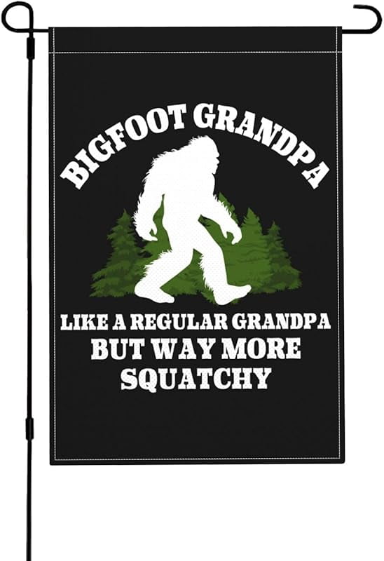 Paito 3.3ft Tall Metal Bigfoot Yard Decor Garden Stakes Display, Life
