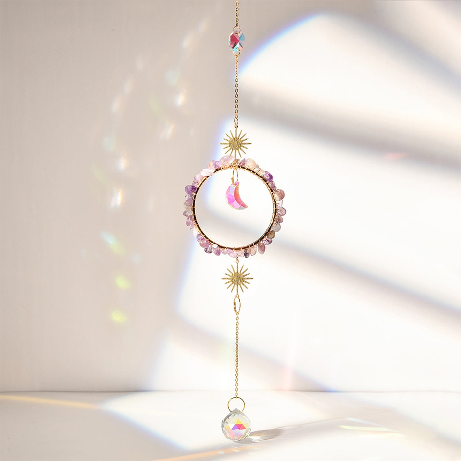 Outdoor Decoration Suncatchers Hanging Wind Chime Style Garden