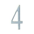 thumbnail image 1 of Outdoor Decorative 2 inch Stainless Steel Self Adhesive Address Number - Number: 4, 1 of 2