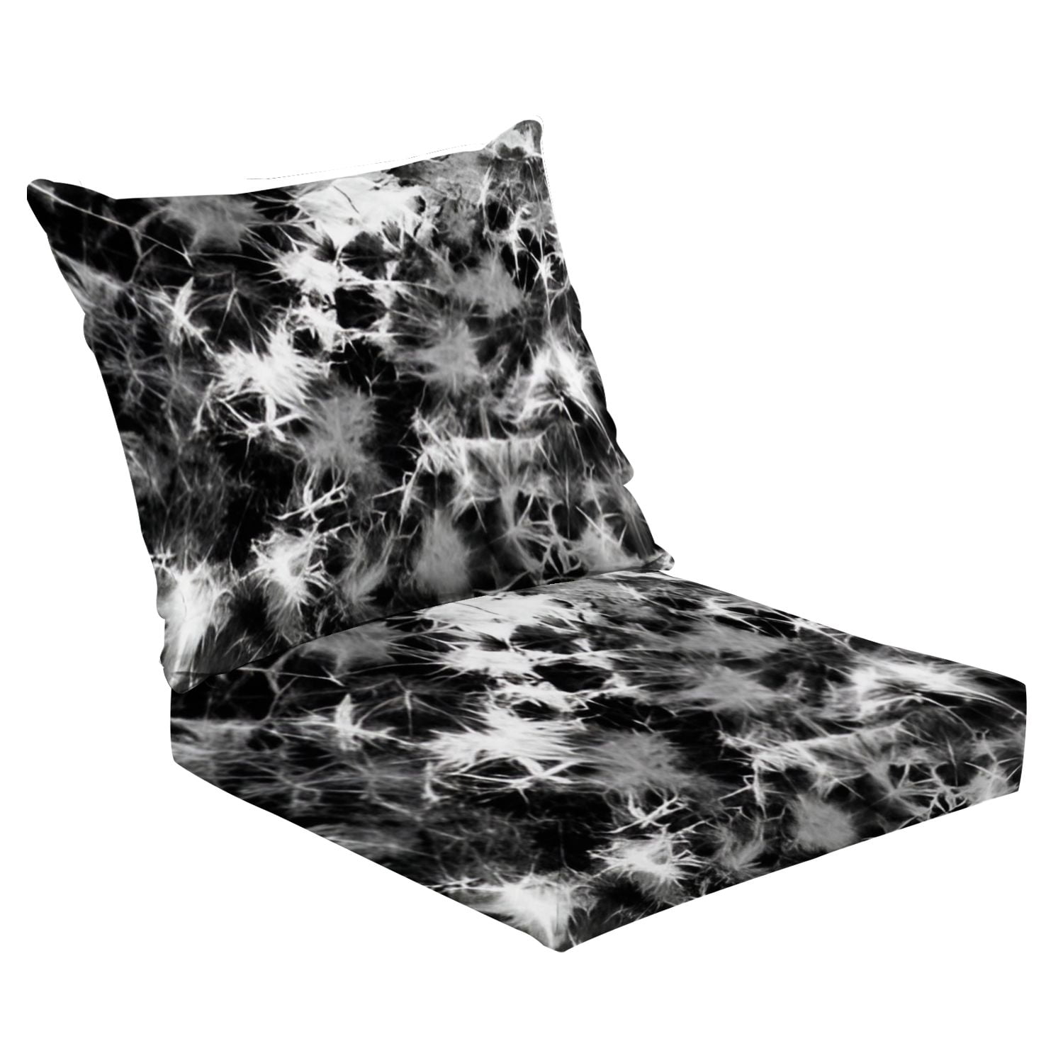 Outdoor Deep Seat Cushion Set 24" x 24" dye abstract batik brush