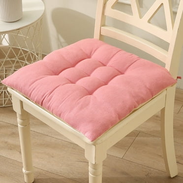 Outdoor Deep Seat Cushions, Extra Thick Foam Chair Cushion Floor Cushions Fills, Foam and Pillow Forms(Pink,45cm/1PC)